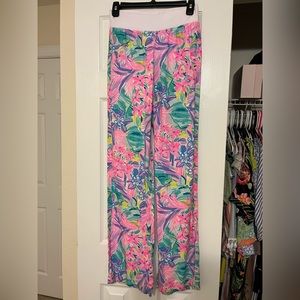 Lilly Pulitzer Palazzo Pants Linen